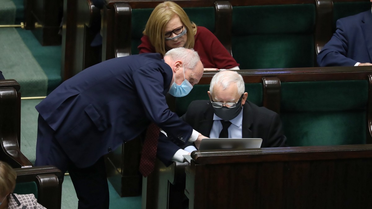 Jarosław Kaczyński i Antoni Macierewicz