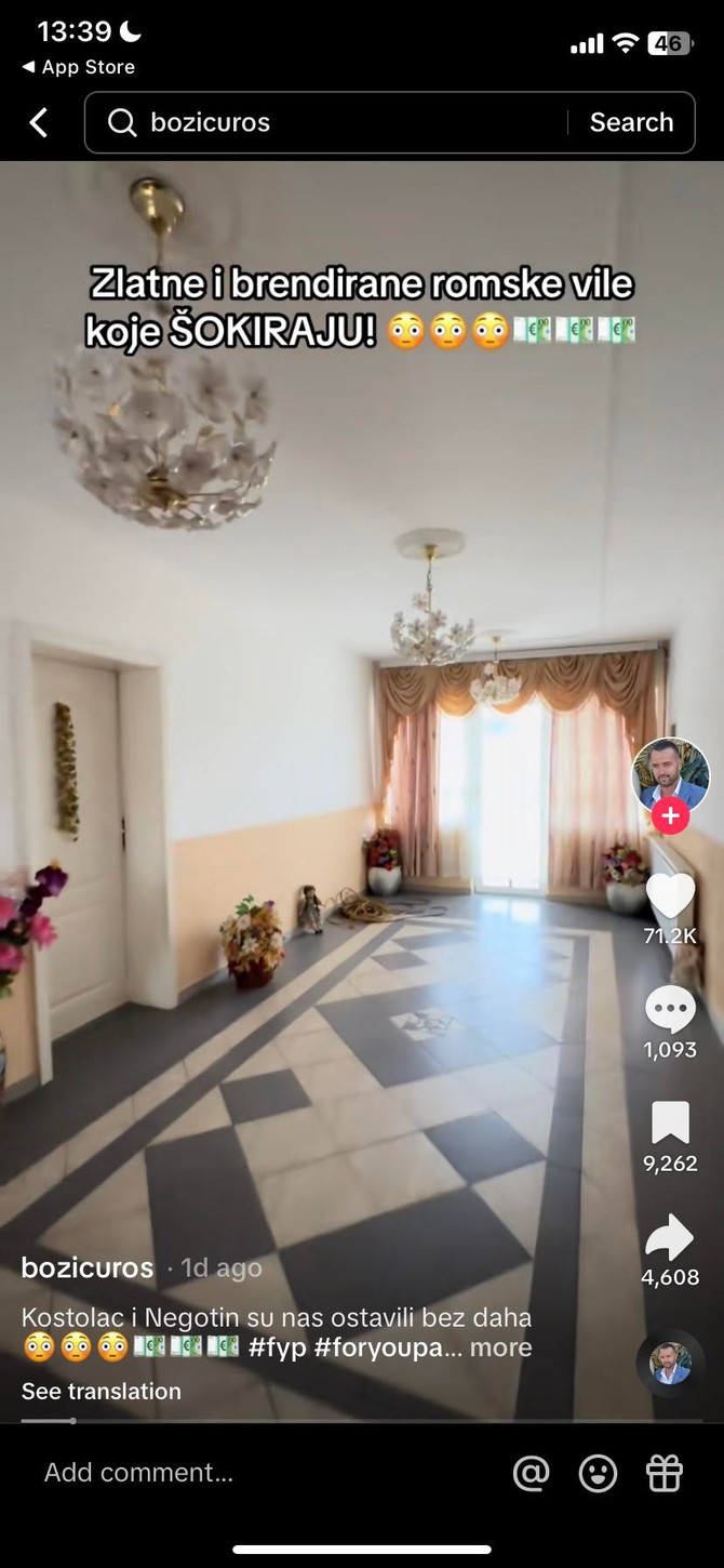 TikTok Uroš Božić