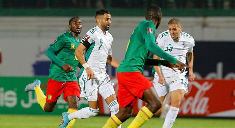 Match Cameroun Algérie/Icon Sport