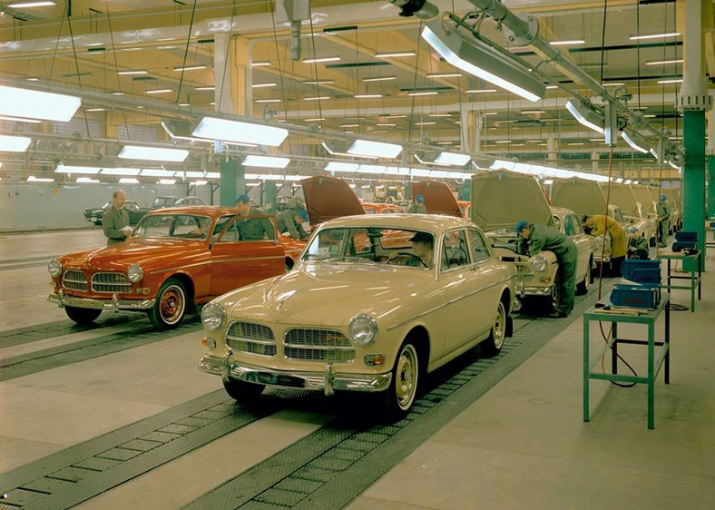 Volvo Amazon produkcja