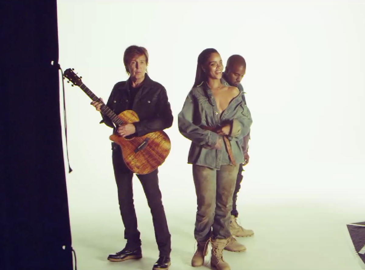 Paul McCartney i Kanye West znów razem z Rihanną