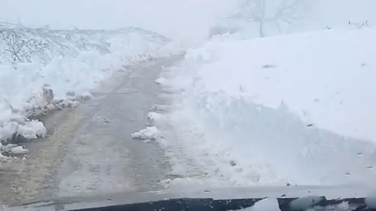 (FOTO, VIDEO) SNEG PREKO METAR, LJUDI SE PROBIJAJU DO KUĆA U ovom delu Srbije snežne padavine dostigle METAR, iz AMSS uputili VAŽAN APEL