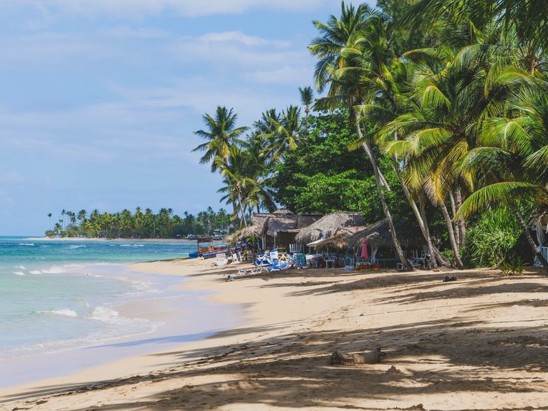 Malownicza plaża w Las Terrenas