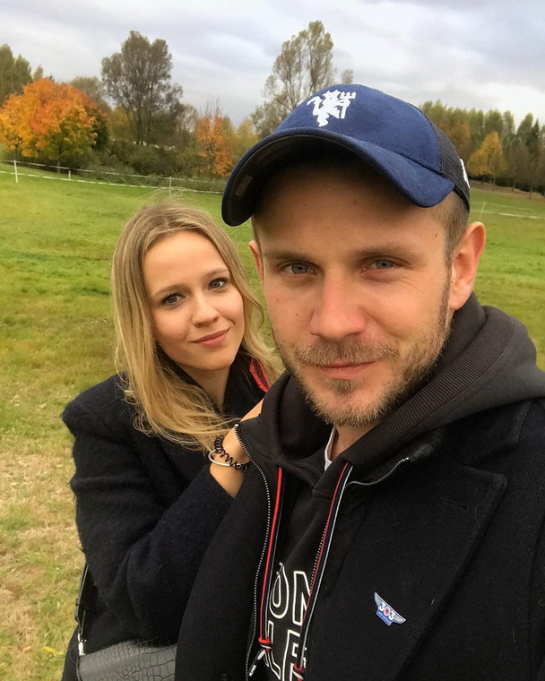 Antoni Królikowski i Katarzyna Dąbrowska na Instagramie
