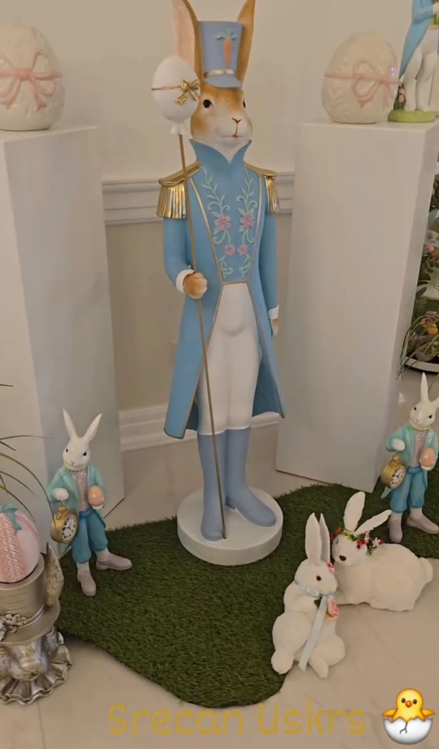 Dekoracija Dragane Mirković na Uskrs