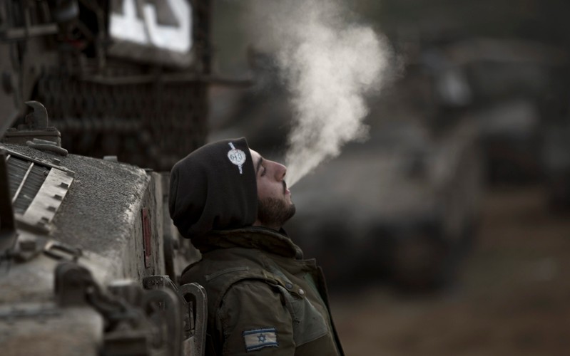 Izraelscy żołnierze gotowi na inwazję