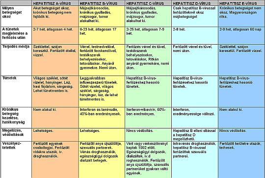 Miért okoz súlycsökkenést az akut hepatitis