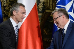 WARSZAWA KOMOROWSKI STOLTENBERG SPOTKANIE