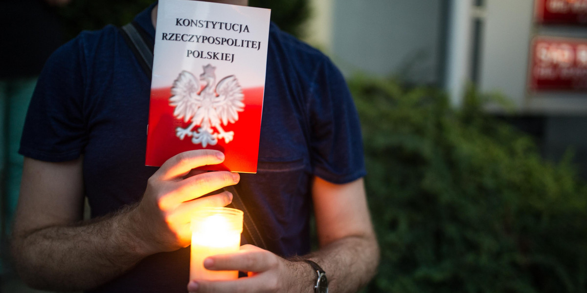 "Europo, broń naszych sądów". Manifestacje w całej Polsce