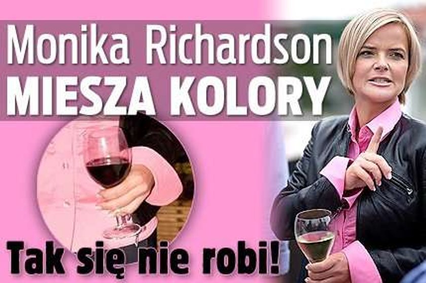 Richardson miesza kolory. Tak się nie robi!