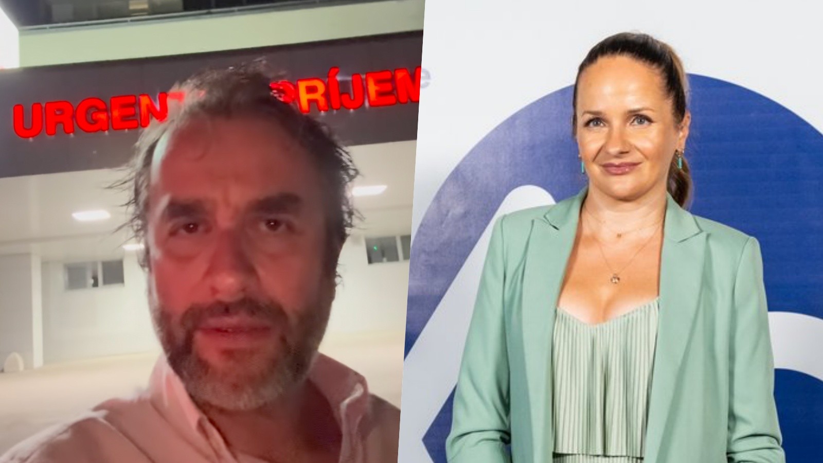 Herec Vlado Kobielsky a herečka Zuzana Kubovčíková Šebová.