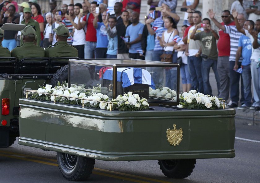 Uroczystości pogrzebowe Fidela Castro