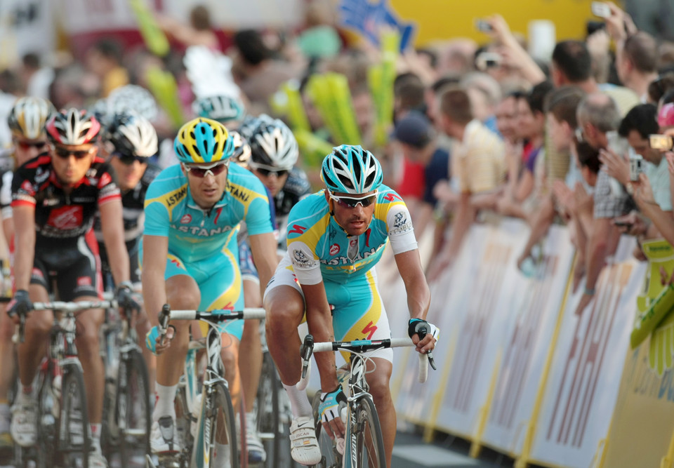 Kolarze na trasie Tour de Pologne