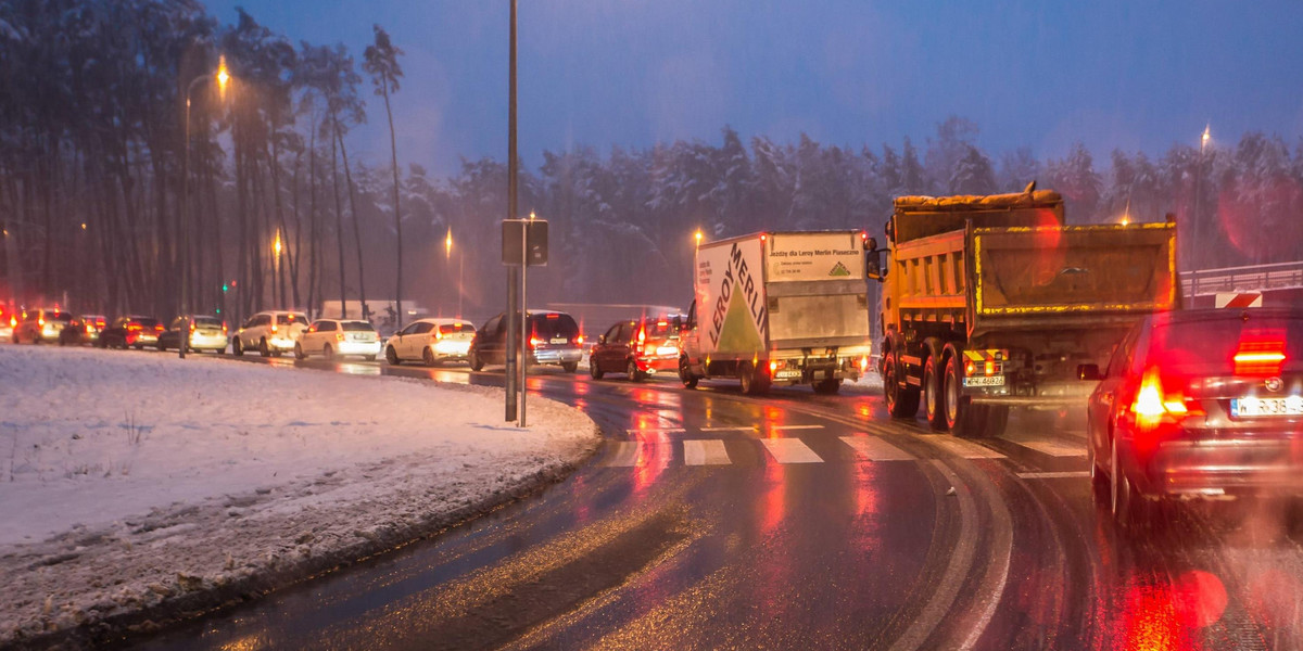 Drogi w Polsce pokryją się lodem