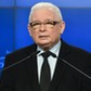 Jarosław Kaczyński po posiedzeniu Rady Politycznej PiS.