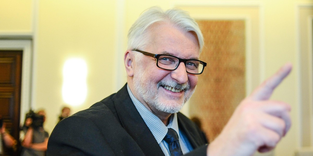 Witold Waszczykowski spędzał noce na graniu