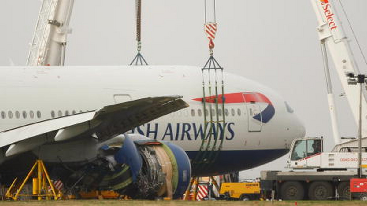 Co spowodowało katastrofę British Airways 777 na Heathrow w 2008 r.?