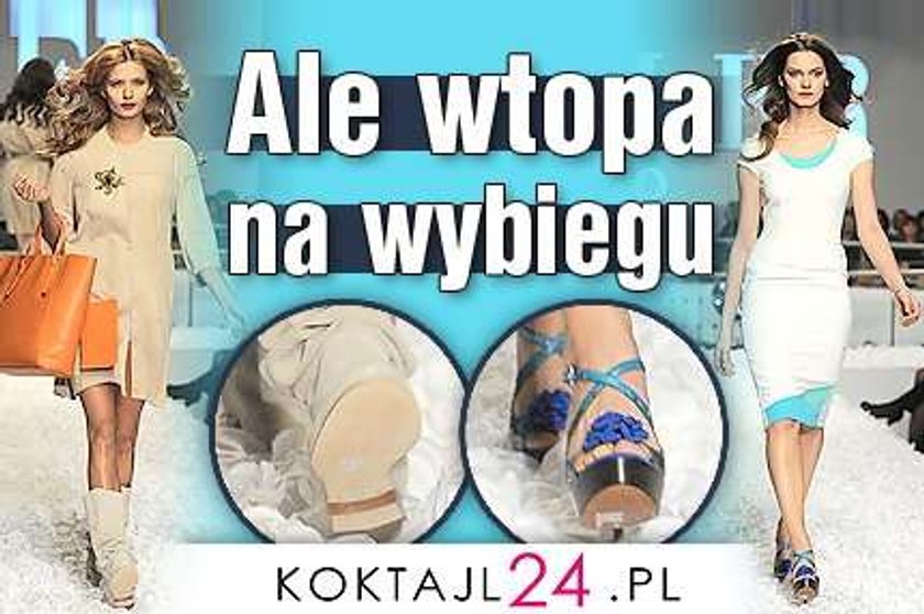 Ale wtopa na wybiegu! ZDJĘCIA