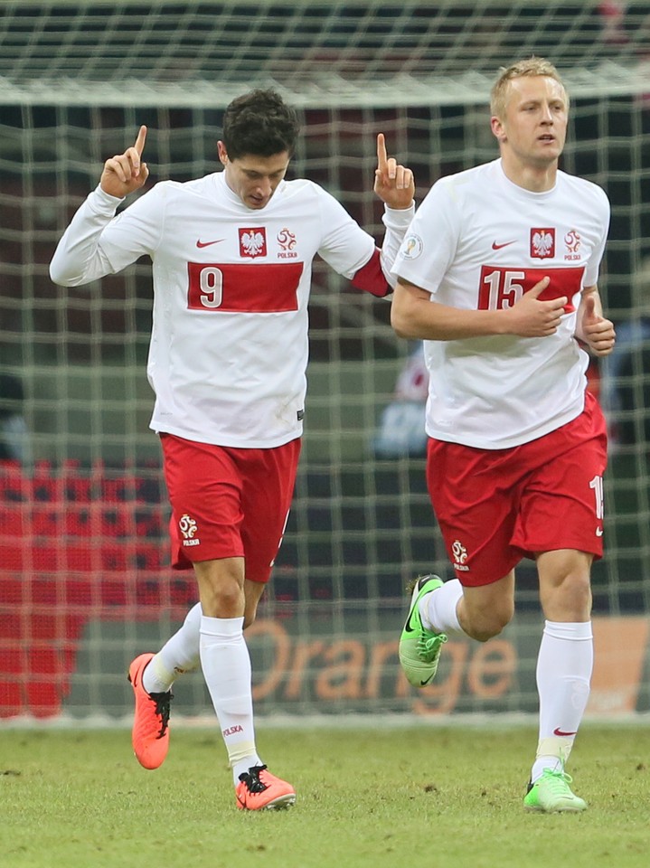 PIŁKARSKIE MŚ2014 ELIMINACJE POLSKA KONTRA SAN MARINO