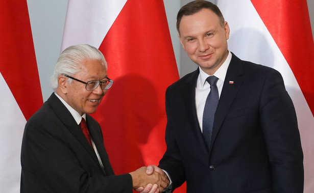 Prezydent Singapuru w Polsce. Duda: Przyszedł czas, by myśleć o ekspansji gospodarczej także poza UE