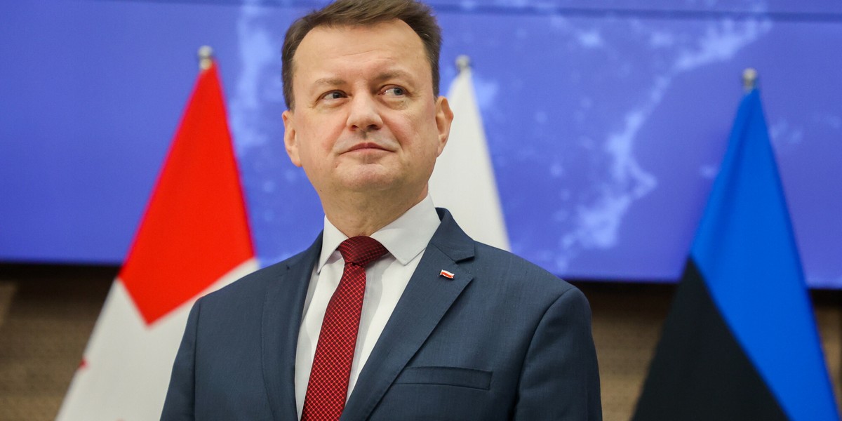 Szef MON Mariusz Błaszczak.