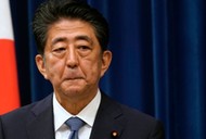 Shinzo Abe zrezygnował ze stanowiska premiera Japonii. 28 sierpnia 2020, Tokio, Japonia