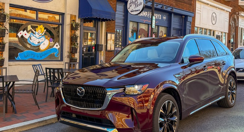 The 2025 Mazda CX-90 3.3 Turbo S Premium Plus.Benjamin Zhang/Business Insider