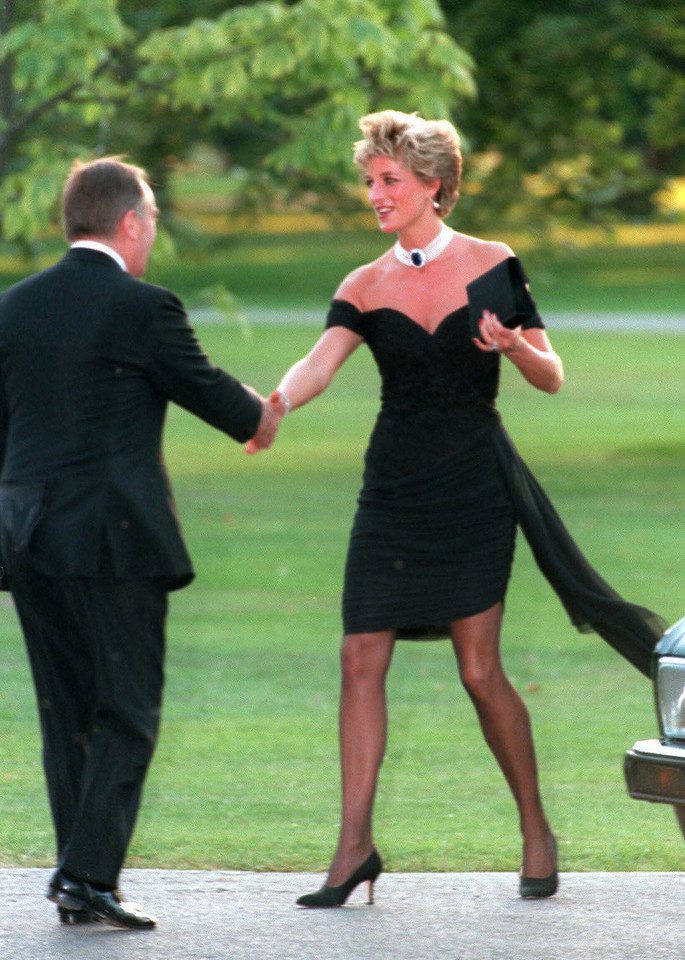 Księżna Diana w "sukience zemsty"