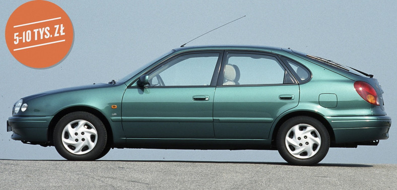 Toyota Corolla VIII: polecana wersja 1.3/86 KM; 1999 r./9100 zł