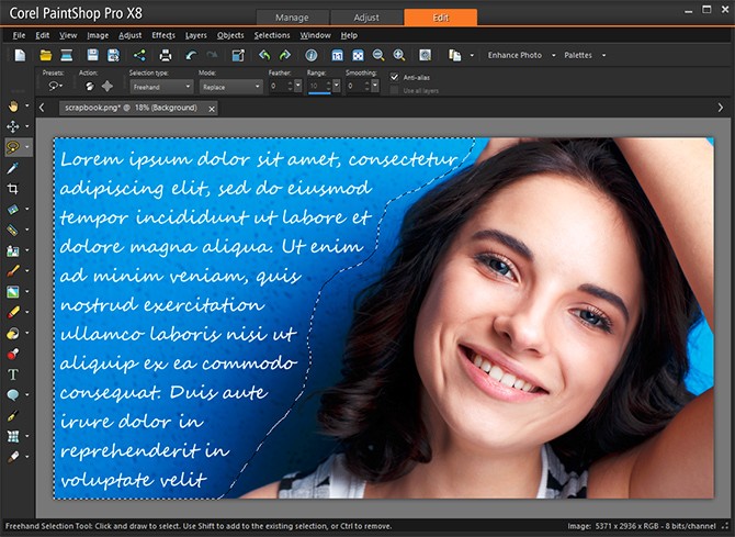 Corel Paintshop Pro X8 Nowy Edytor Zdjec 25 Lat Od Wydania Pierwszej Wersji