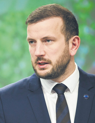 Virginijus Sinkevičius komisarz ds. środowiska, litewski polityk i ekonomista