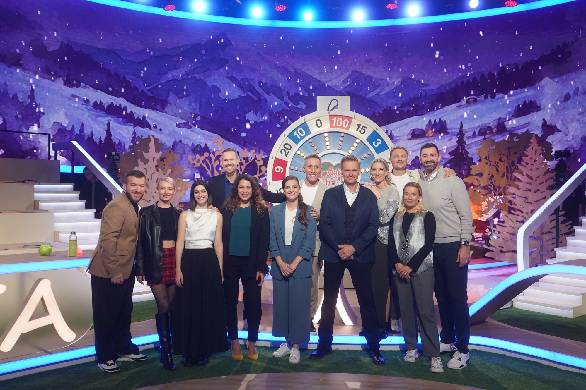 Obľúbená šou TV JOJ Milujem Slovensko.