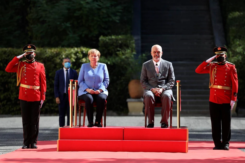 Edi Rama Angela Merkel 