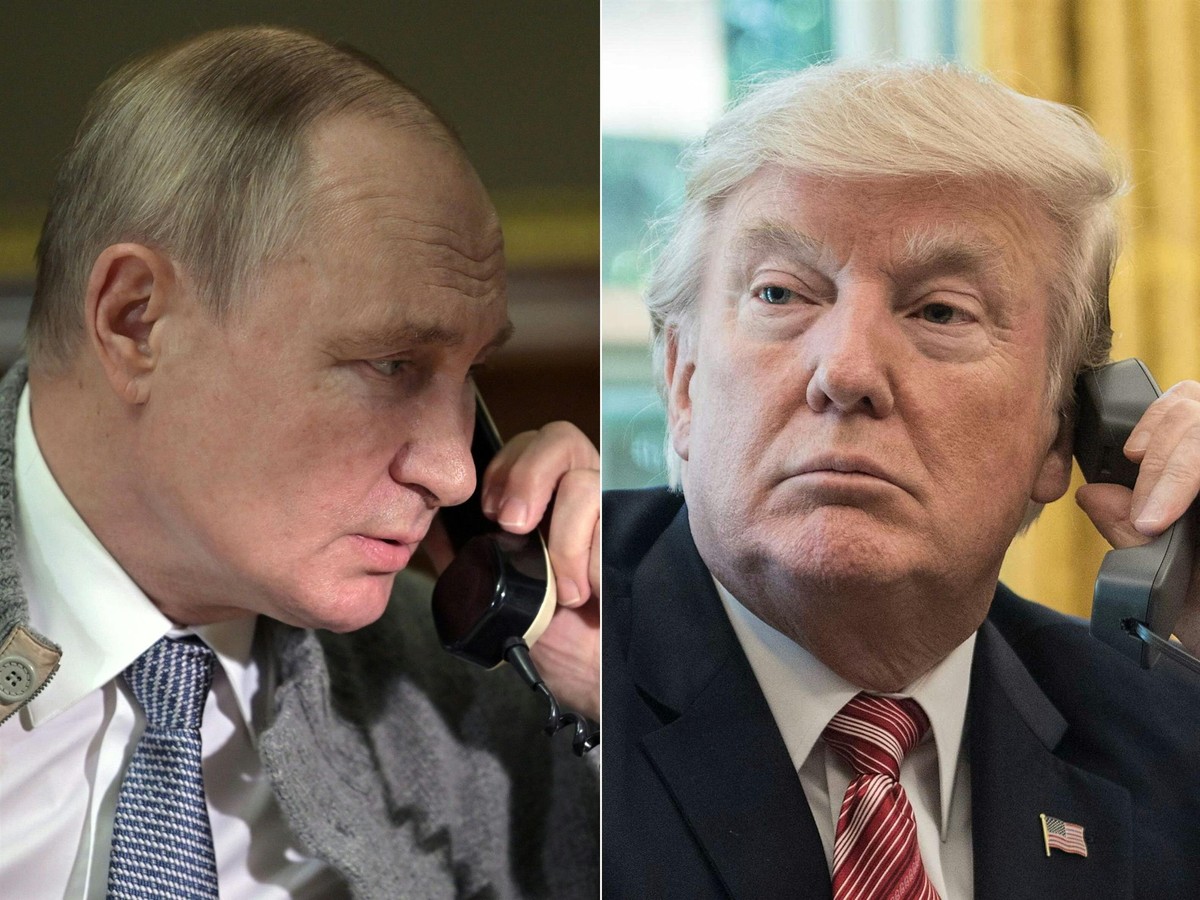 Donald Trump talked to Vladimir Putin. Two topics