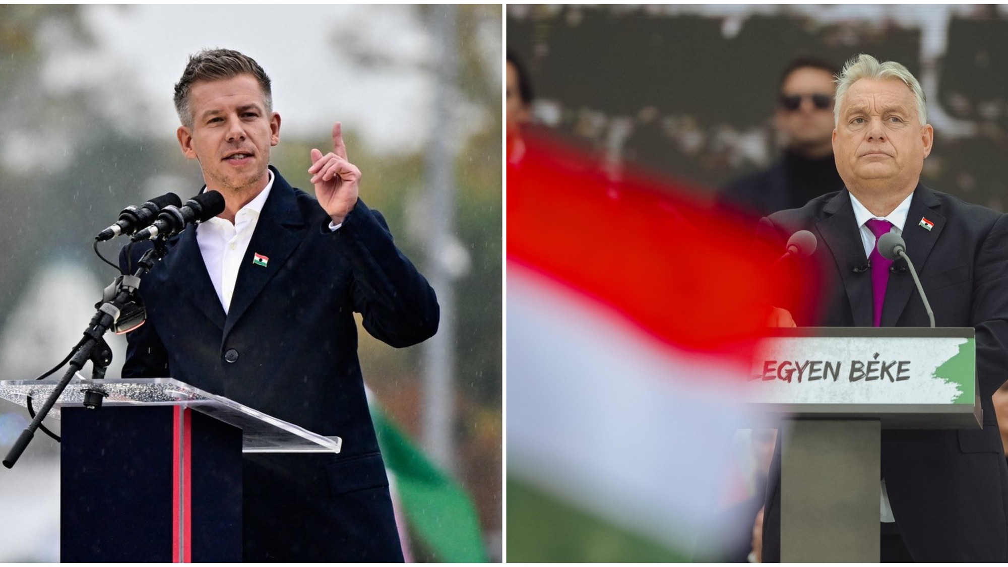 Péter Magyar a Viktor Orbán.