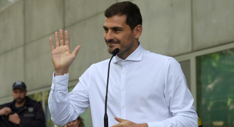 Iker Casillas is waving goodbye to his playing career, according to Porto president Jorge Nuno Pinto da Costa