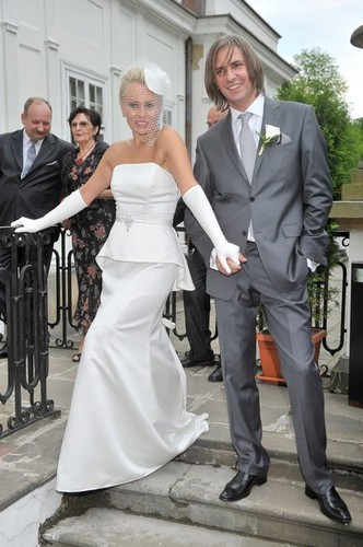 Monika Jarosińska i Robert Korzeniowski