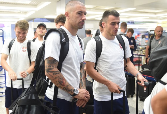 Aleksandar Kolarov i Filip Kostić