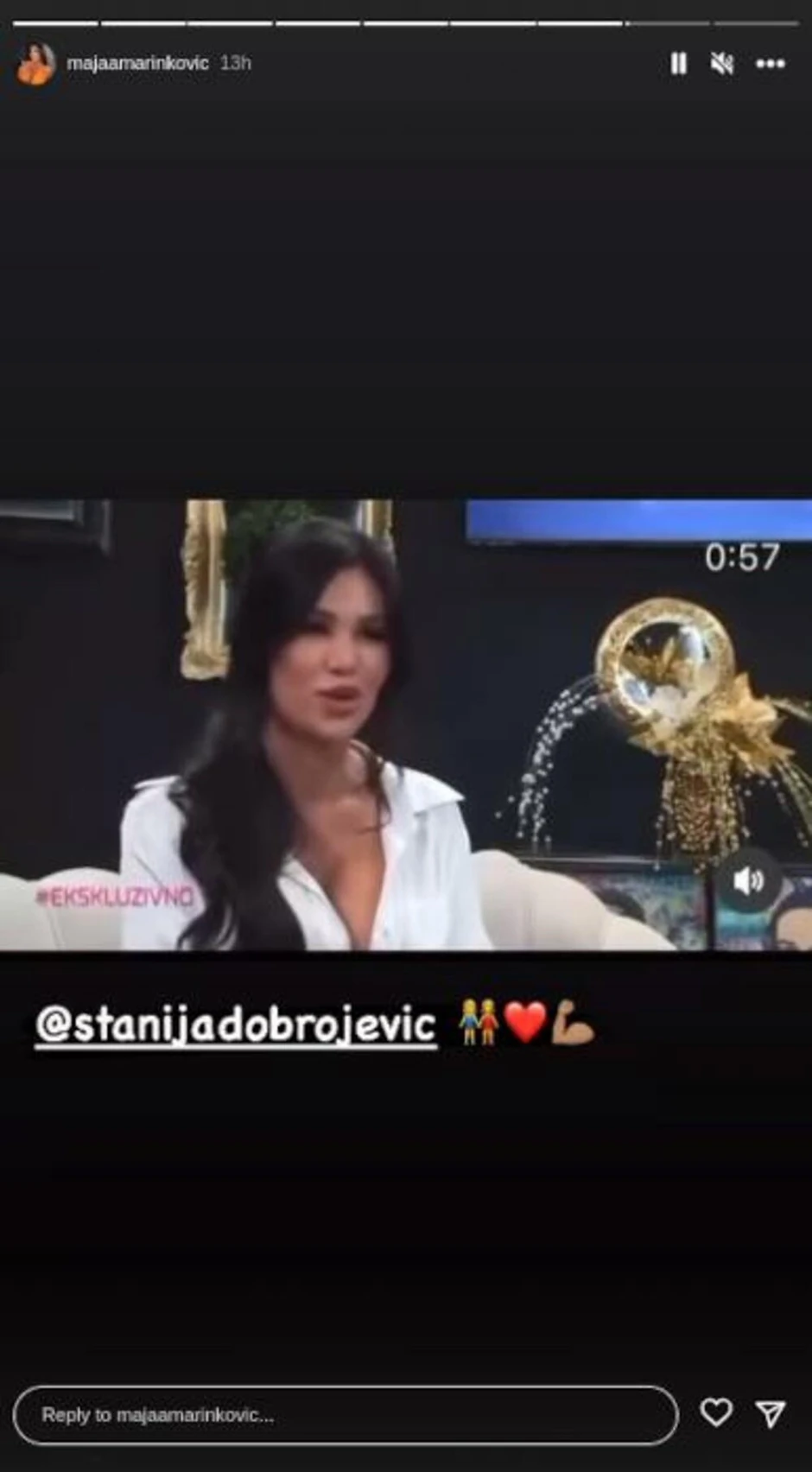 Stanija se obratila Maji