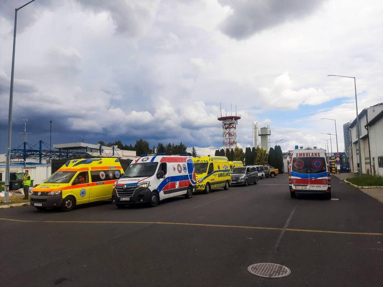 Medycy z Humanosh Med Evacuation przywożą rannych i chorych z Ukrainy