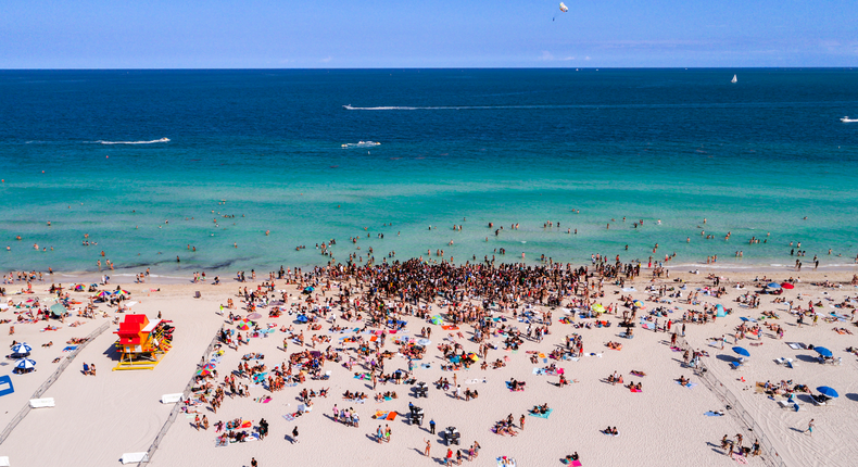 Spring break has come to a screeching halt in some cities. On Sunday, Miami and Fort Lauderdale, Florida, both shut down the party to curb the spread of the coronavirus.