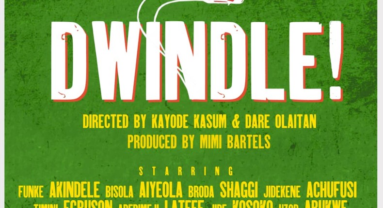 'Dwindle!' stars Jidekene Achufusi and Broda Shaggi in lead roles [Kayode Kasum]