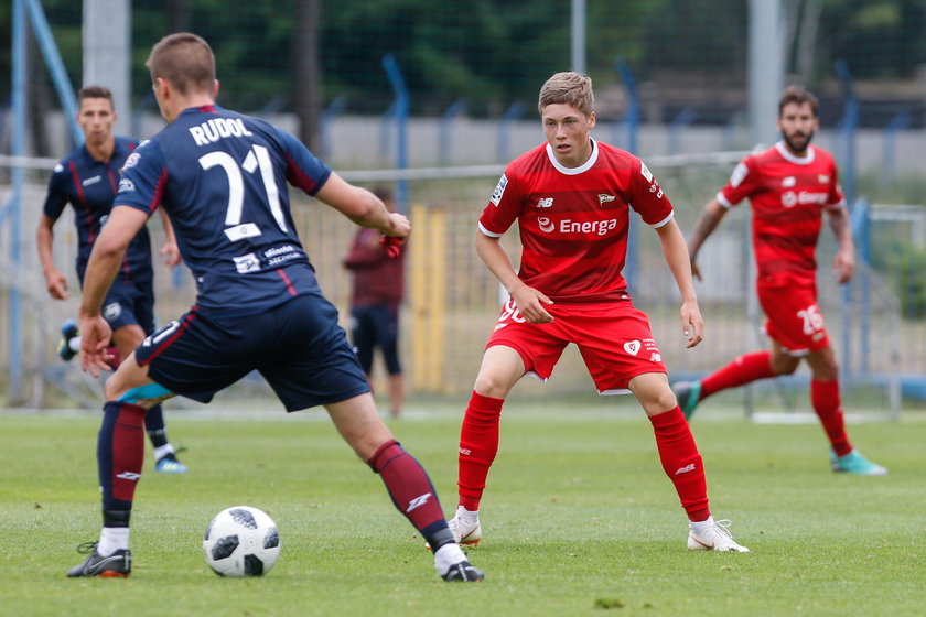 Pilka nozna. Sparing. Pogon Szczecin - Lechia Gdansk. 06.07.2018