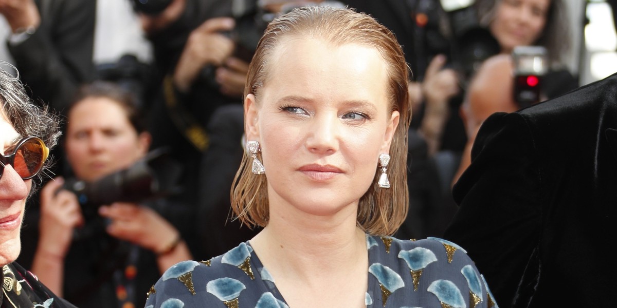 Joanna Kulig na festiwalu filmowym w Cannes 2022.