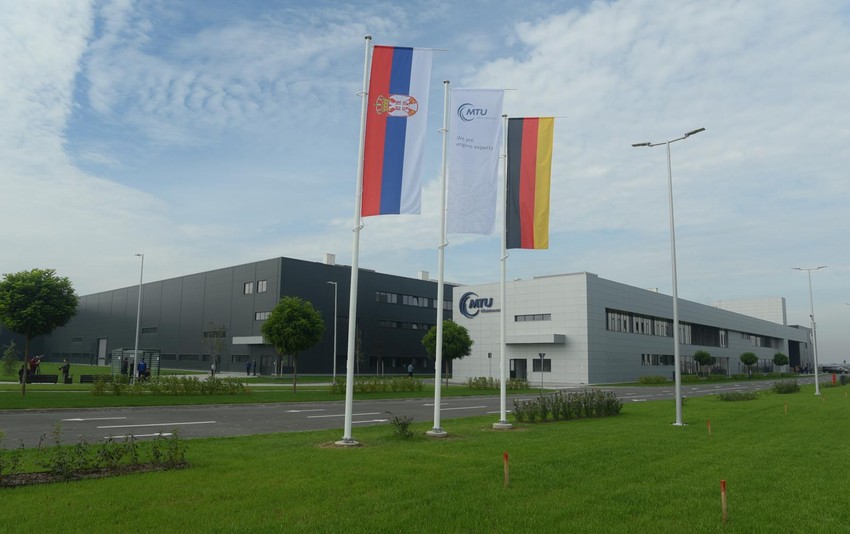 MTU Maintenance Serbia u Novoj Pazovi