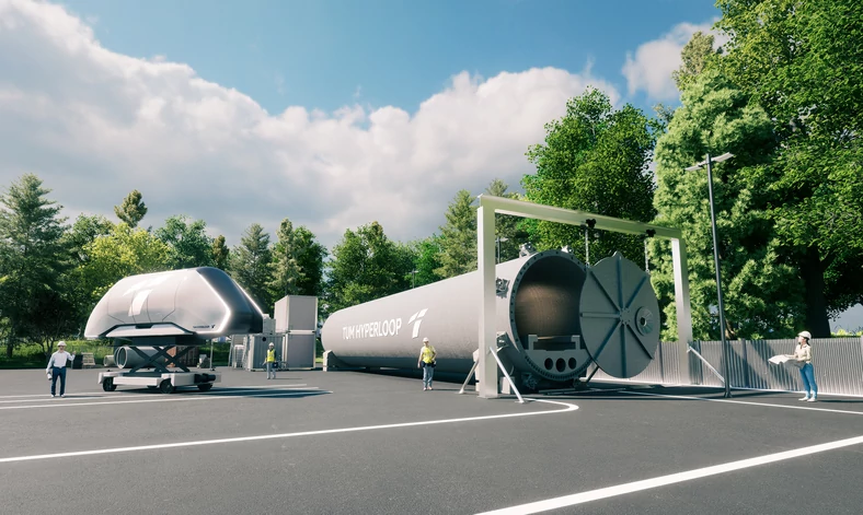 Hyperloop z Niemiec