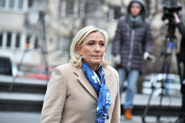 Przewodnicząca francuskiego Frontu Narodowego/Zjednoczenia Narodowego Marine Le Pen
