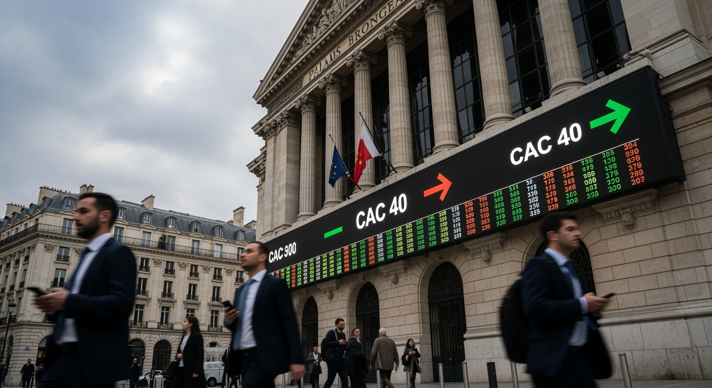 Le CAC 40 franchit les 8.000 points, records sur les Bourses européennes