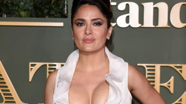 Salma Hayek i jej olbrzymi dekolt