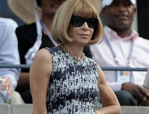 Anna Wintour jak Gioconda...